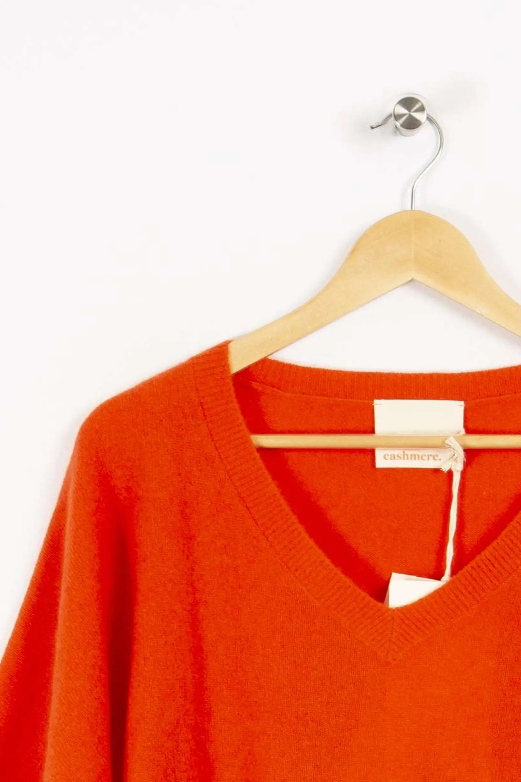 New Absolut Cashmere Poncho - 36 Rouge
