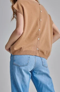 Hot Absolut Cashmere Pull - 36 Marron