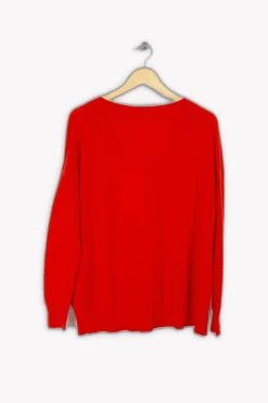 New Absolut Cashmere Pull - 36 Rouge