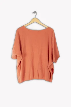 New Notshy Cashmere Pull - M/38 Orange