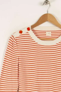 Sale Des petits hauts Pull à rayures - Taille S/36 Multicolore