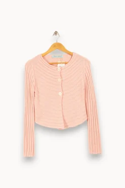 Online La Fée Maraboutée Pull - S/36 Rose