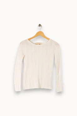Cheap Sézane Pull - S/36 Blanc