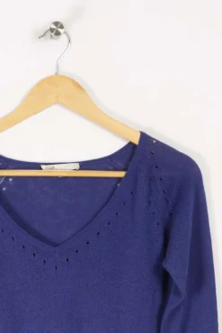 New Maje Pull - S/36 Bleu