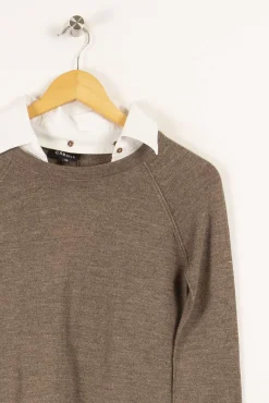 Discount Caroll Pull - S/36 Marron