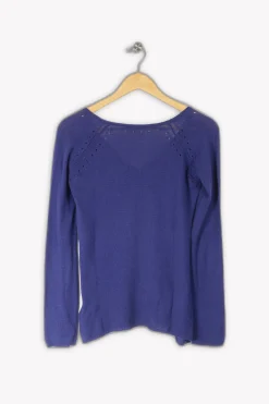 New Maje Pull - S/36 Bleu