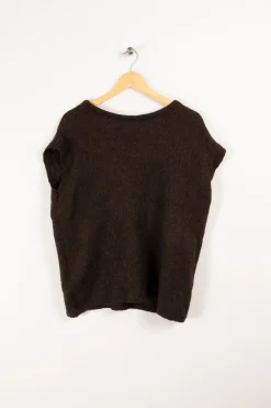 Shop American Vintage Pull - S/36 (pas de photo) Marron