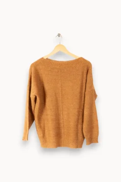 Clearance La Fée Maraboutée Pull - Taille S/36 Marron