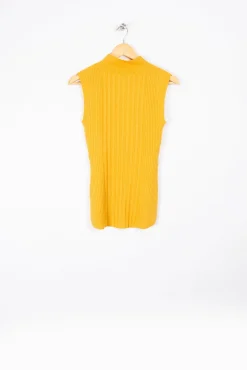 Outlet Comptoir des Cotonniers Pull - Taille S/36 Jaune