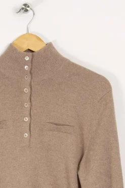 Clearance Eric Bompard Pull - XL/42 Marron