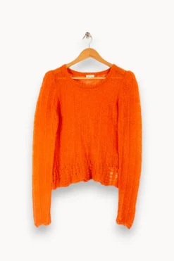 Clearance Manoush Pull - XS/34 Orange