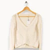 Hot Sézane Pull - XS/34 Blanc