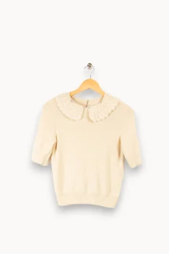 Cheap Agnès b. Pull - XS/34 Blanc