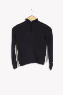 Discount Des petits hauts Pull - XS/34 Bleu