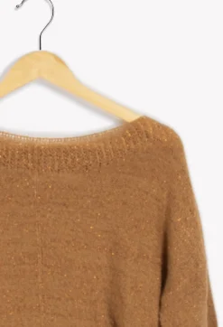 Fashion La Fée Maraboutée Pull ample - XS/34 Marron