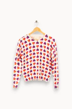 Online Absolut Cashmere Pull avec coton - XS/34 & L/40 Blanc