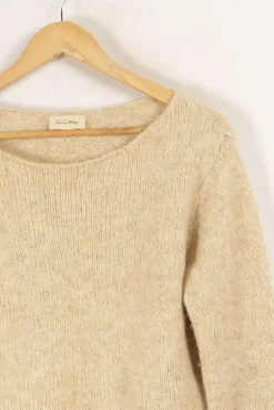 Sale American Vintage Pull - Taille S/36 Beige