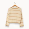 Best Sale La Fée Maraboutée Pull - Taille XS/34 Beige