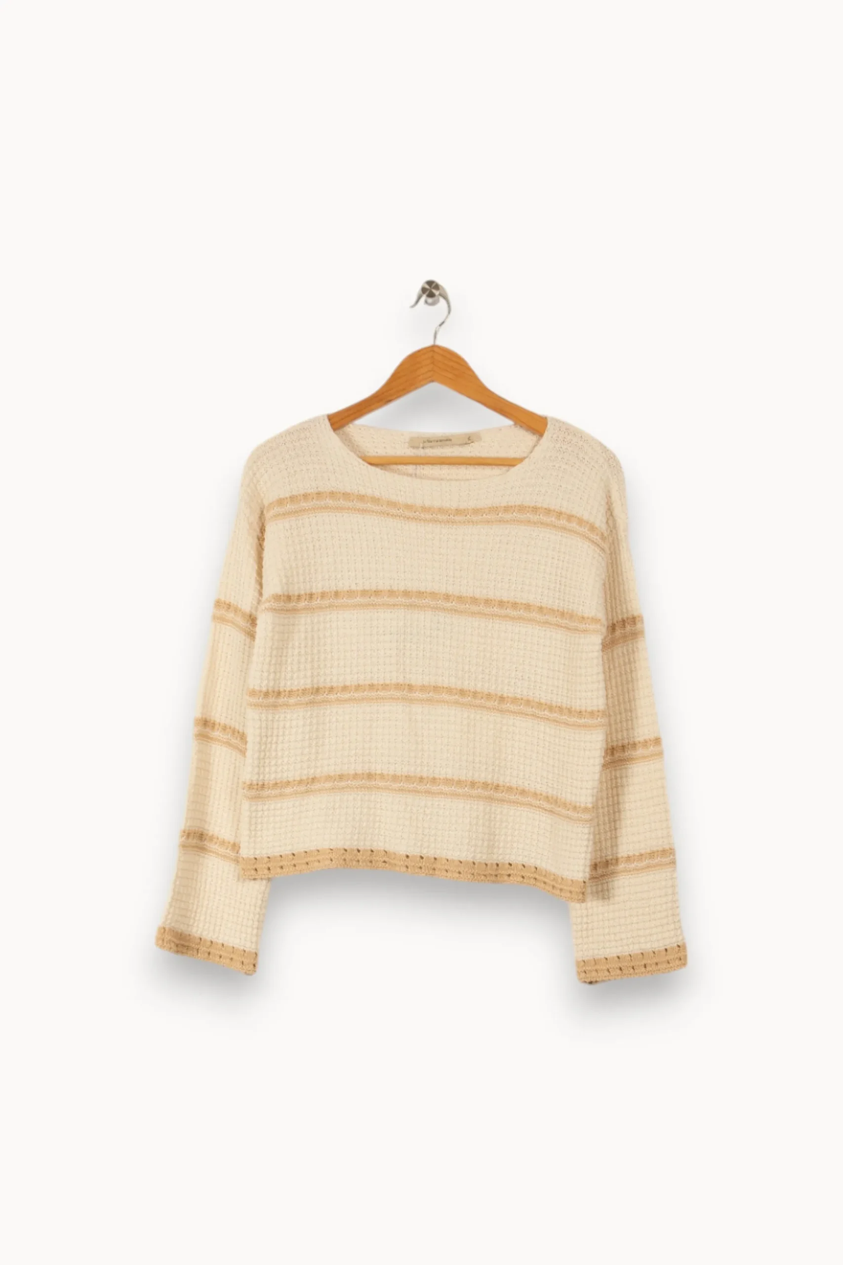 Best Sale La Fée Maraboutée Pull - Taille XS/34 Beige