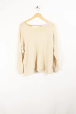 Online American Vintage Pull - XS / 34 Beige