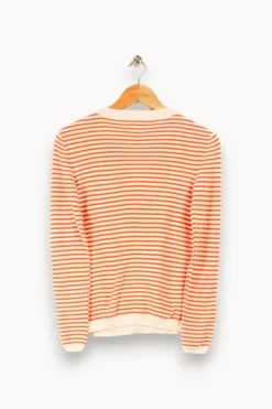 Store Des petits hauts Pull Blaise - XS/34 Orange