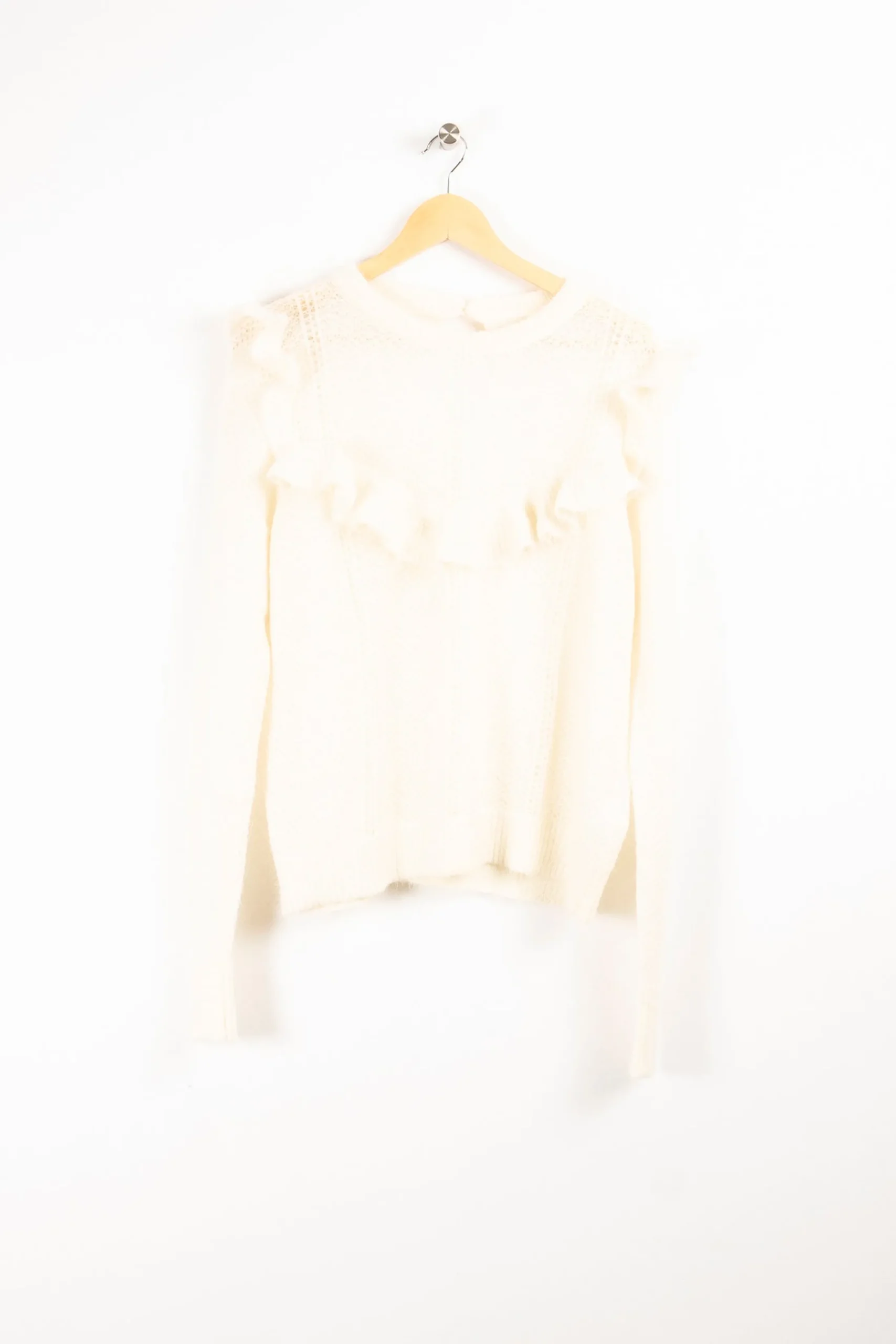 Fashion Maison Stella & Suzie Pull - Taille L/40 Blanc