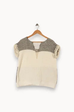 Shop IKKS Pull - Taille L/40 Blanc