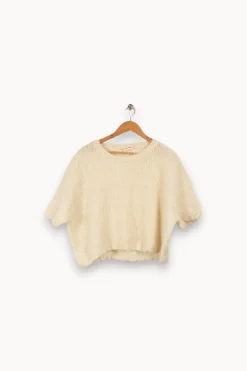 Sale American Vintage Pull - Taille M/38 Blanc