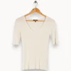 Shop Caroll Pull - Taille S/36 Blanc