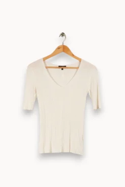 Shop Caroll Pull - Taille S/36 Blanc