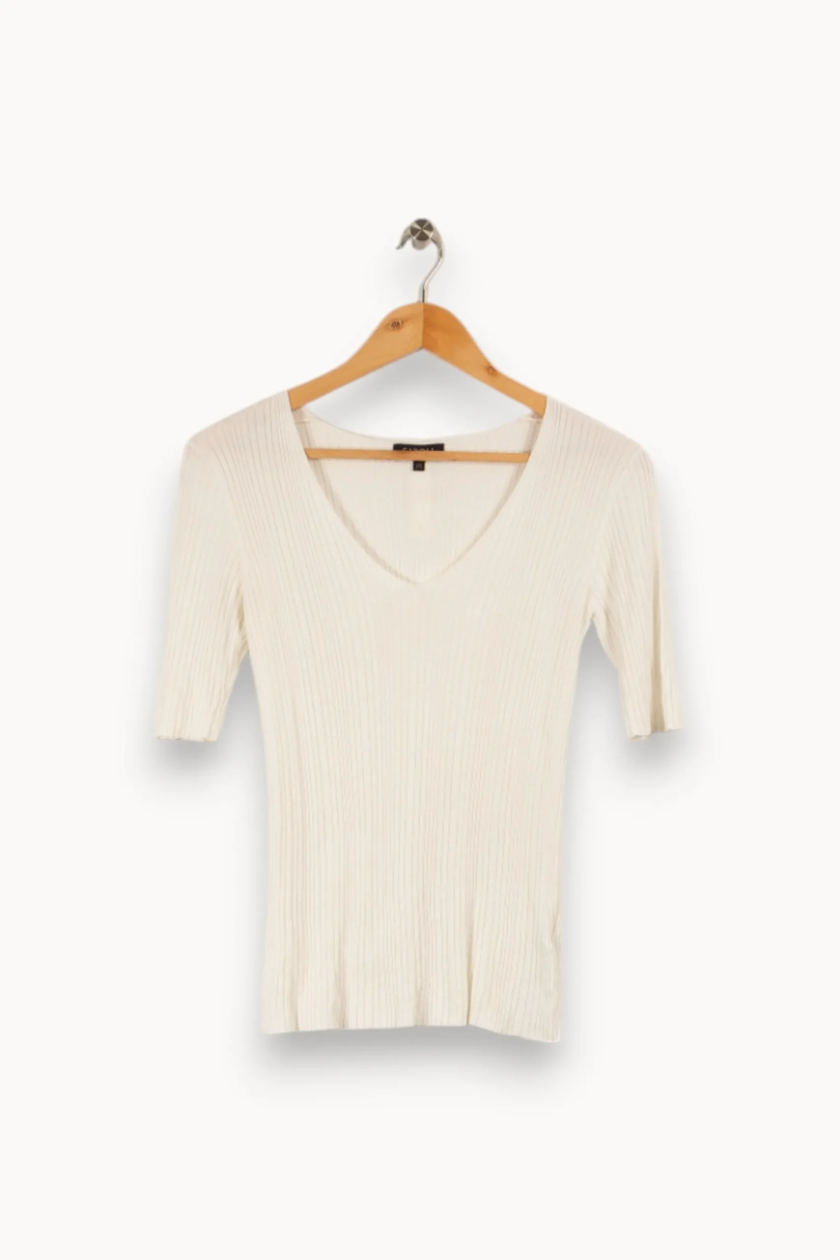 Shop Caroll Pull - Taille S/36 Blanc