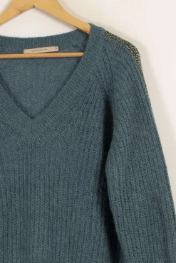 Clearance La Fée Maraboutée Pull - Taille S/36 Bleu