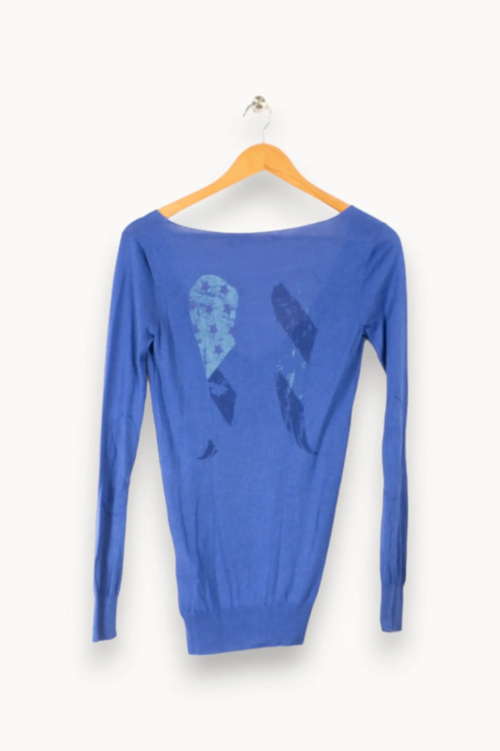 Outlet Bérénice Pull - Taille S/38 Bleu