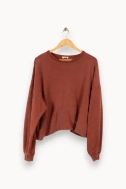 Hot American Vintage Pull - Taille S/36 Bordeaux