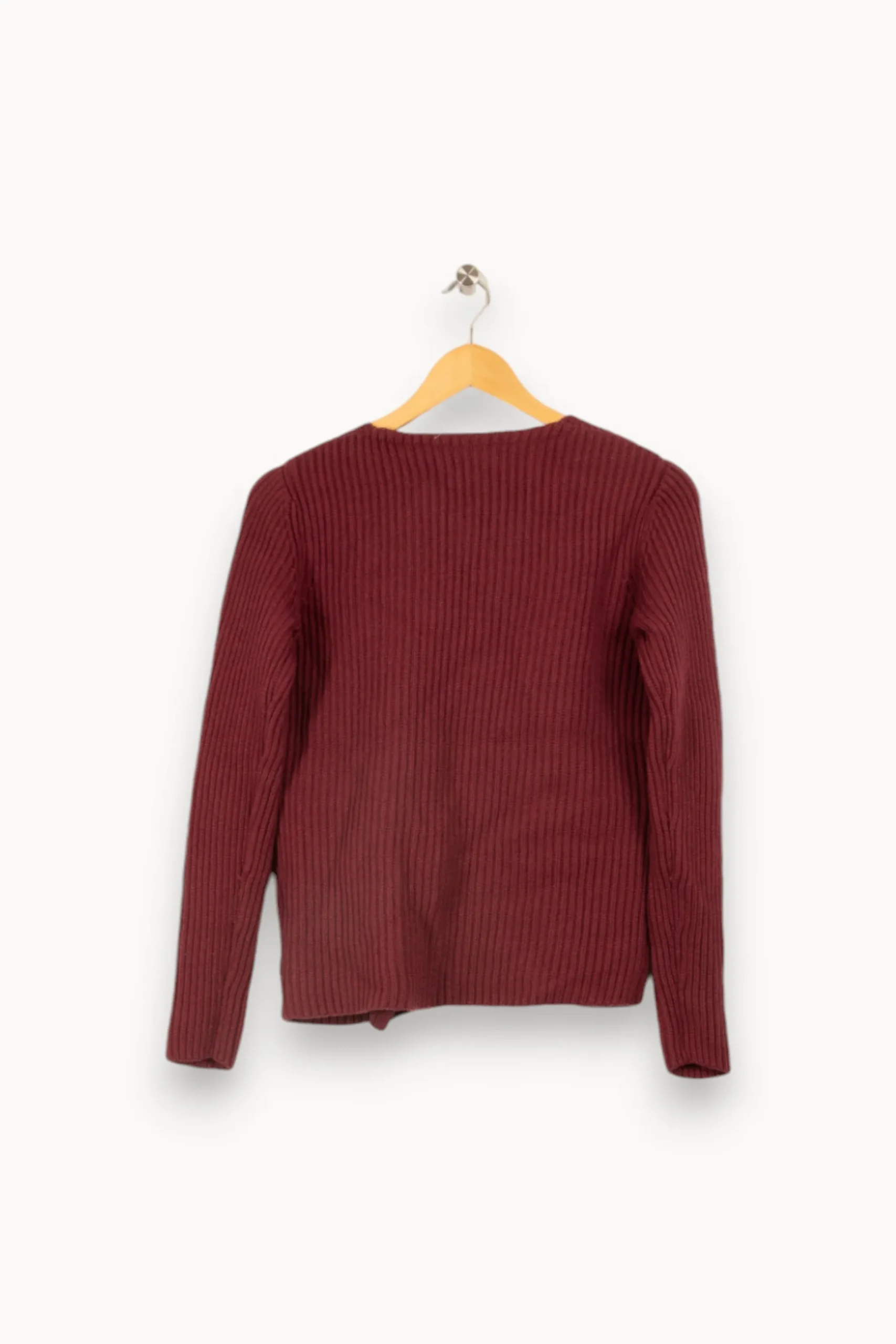 Online American Vintage Pull - Taille S/36 Bordeaux