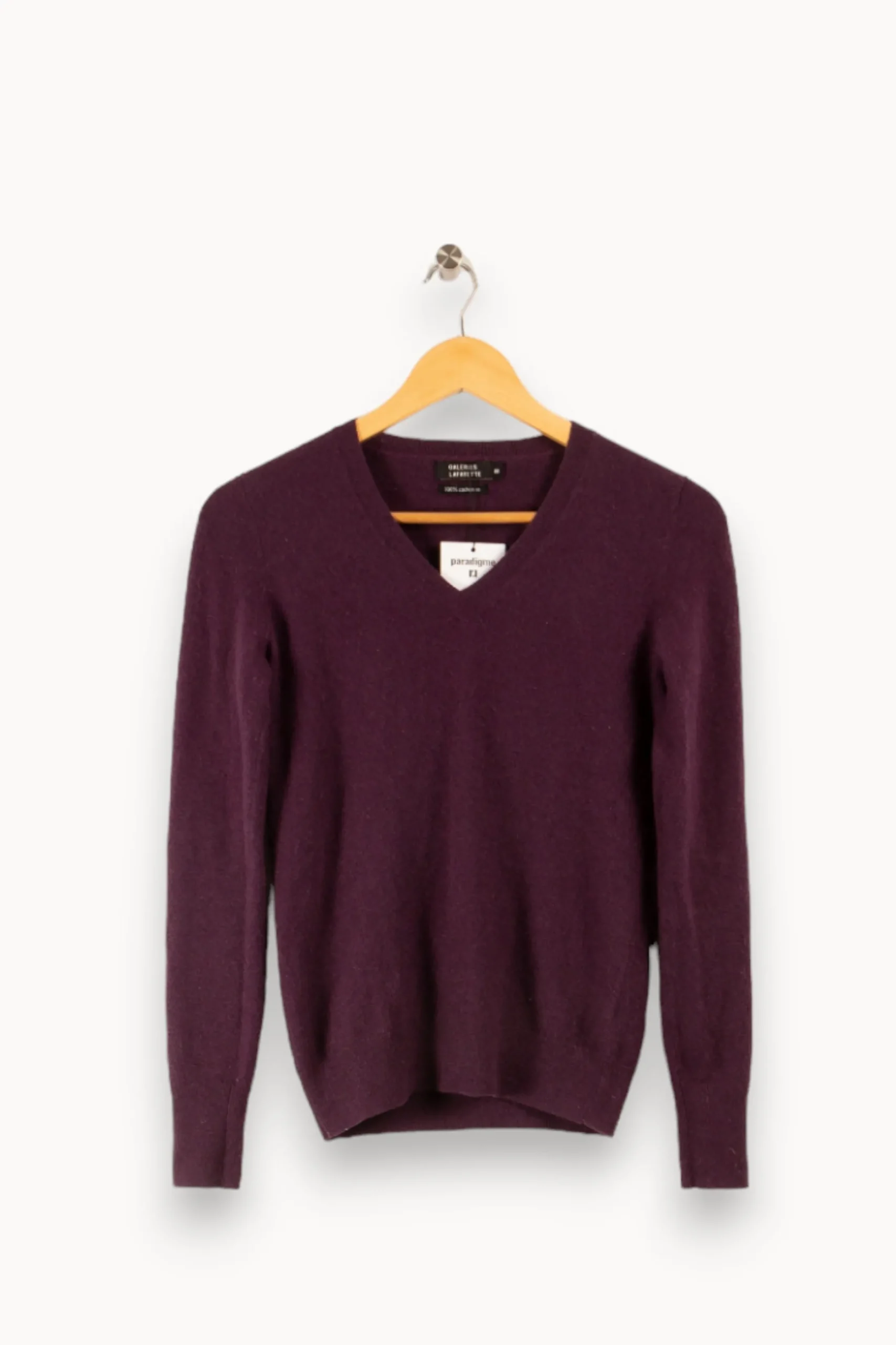Sale Galeries Lafayette Pull cachemire - XS/34 Violet