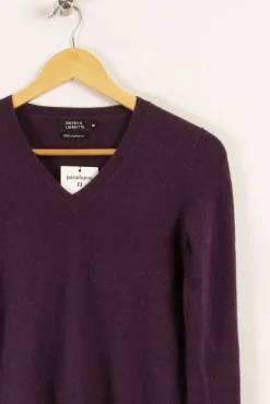 Sale Galeries Lafayette Pull cachemire - XS/34 Violet