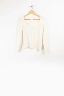 Shop Maison Stella & Suzie Pull d'hiver - XS / 34 Blanc