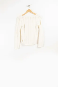 Shop Maison Stella & Suzie Pull d'hiver - XS / 34 Blanc