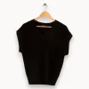 Flash Sale Caroll Pull en laine - Taille S/36 Noir