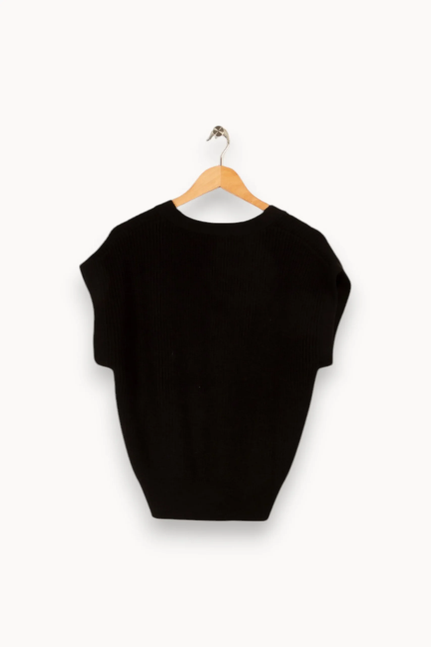Flash Sale Caroll Pull en laine - Taille S/36 Noir
