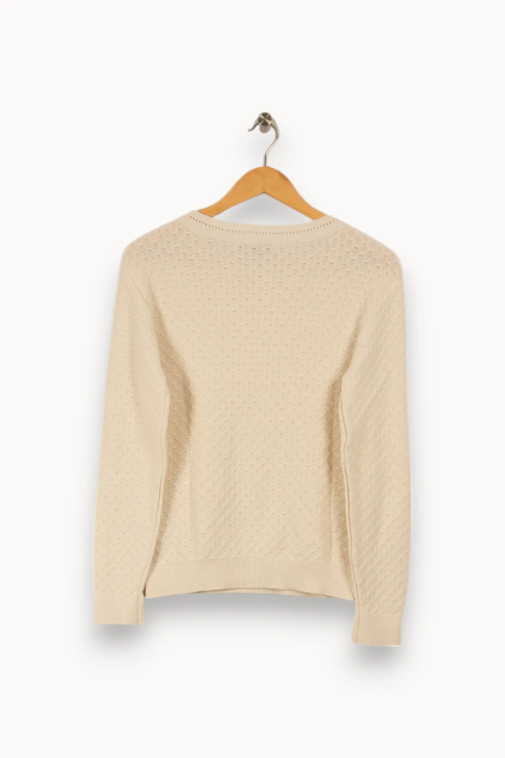 Best Sale Caroll Pull en maille - Taille XS/34 Blanc