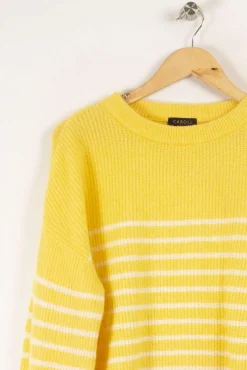 Cheap Caroll Pull en maille - Taille M/38 Jaune