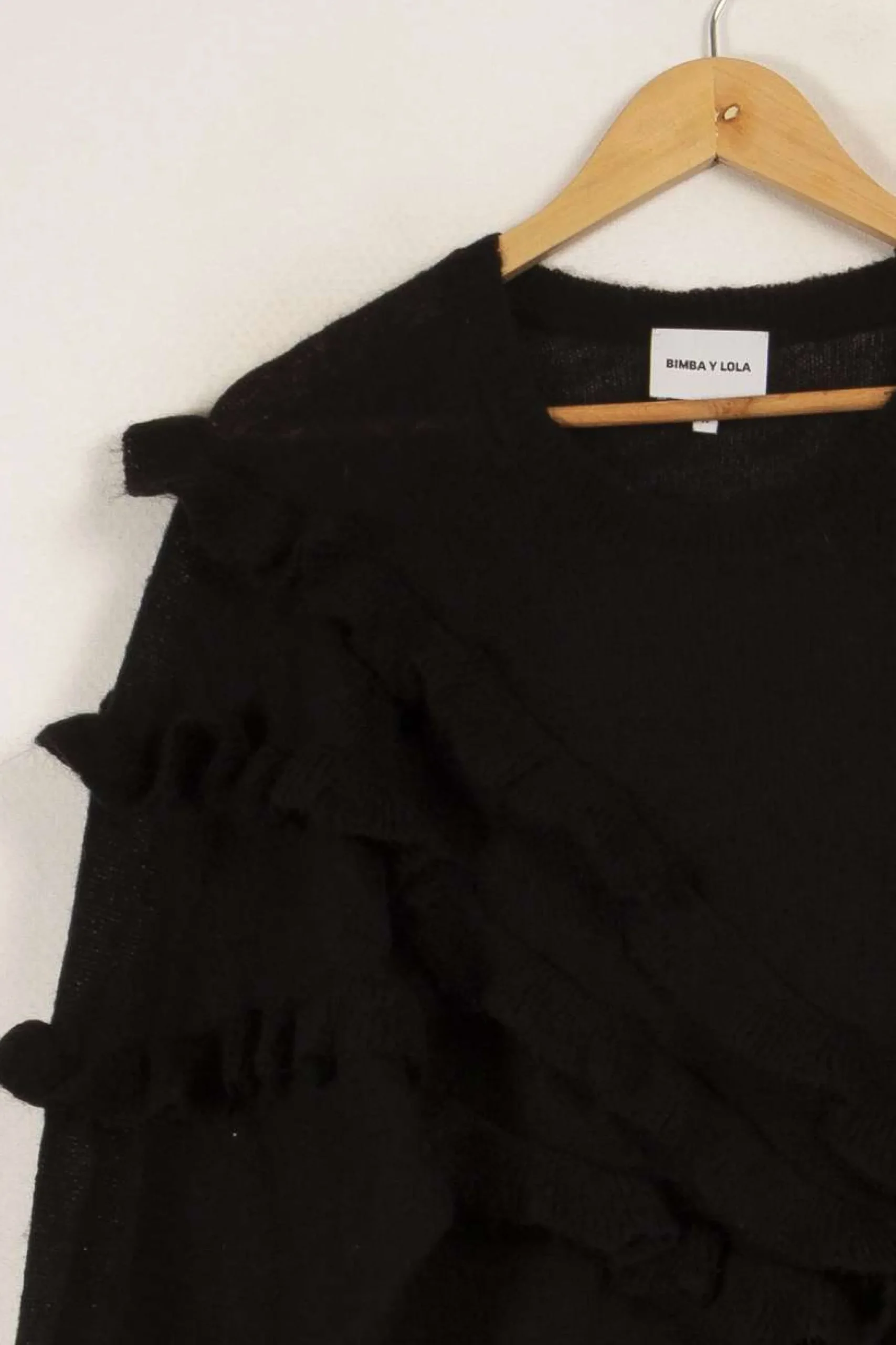 Discount Bimba y Lola Pull en maille - Taille M/38 Noir