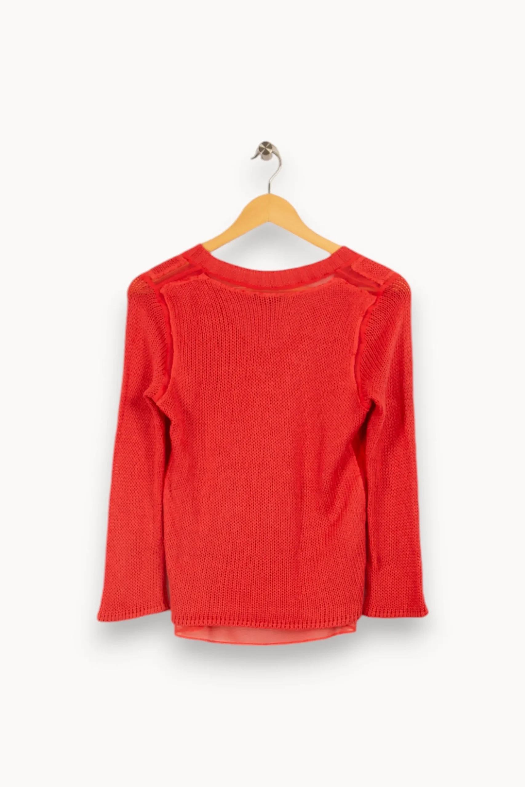 Clearance Sud express Pull en maille - Taille M/38 Rose