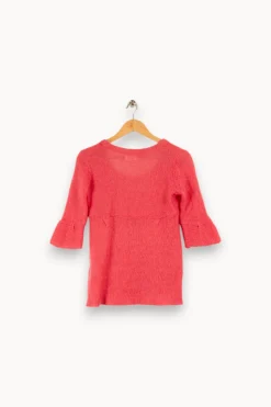 Hot Des petits hauts Pull en maille - Taille S/36 Rose
