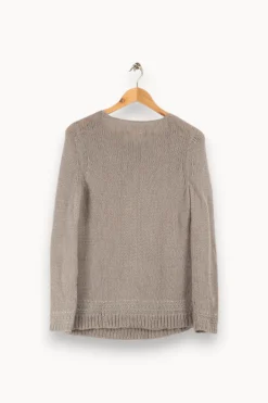 Fashion Des petits hauts Pull - Taille M/38 Gris