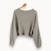 Outlet American Vintage Pull - Taille S/36 Gris