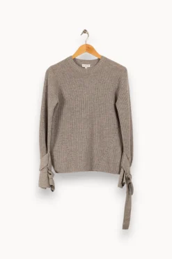 Shop Claudie Pierlot Pull - Taille S/36 Gris