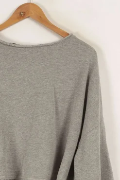 Outlet American Vintage Pull - Taille S/36 Gris